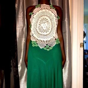 Dazzling Green Lace Sundress